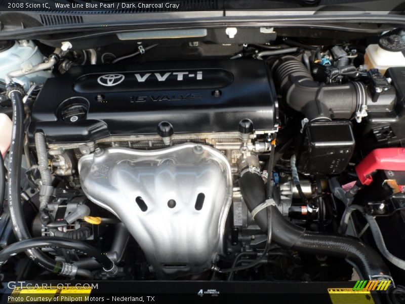  2008 tC  Engine - 2.4 Liter DOHC 16V VVT-i 4 Cylinder