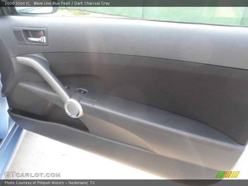Wave Line Blue Pearl / Dark Charcoal Gray 2008 Scion tC