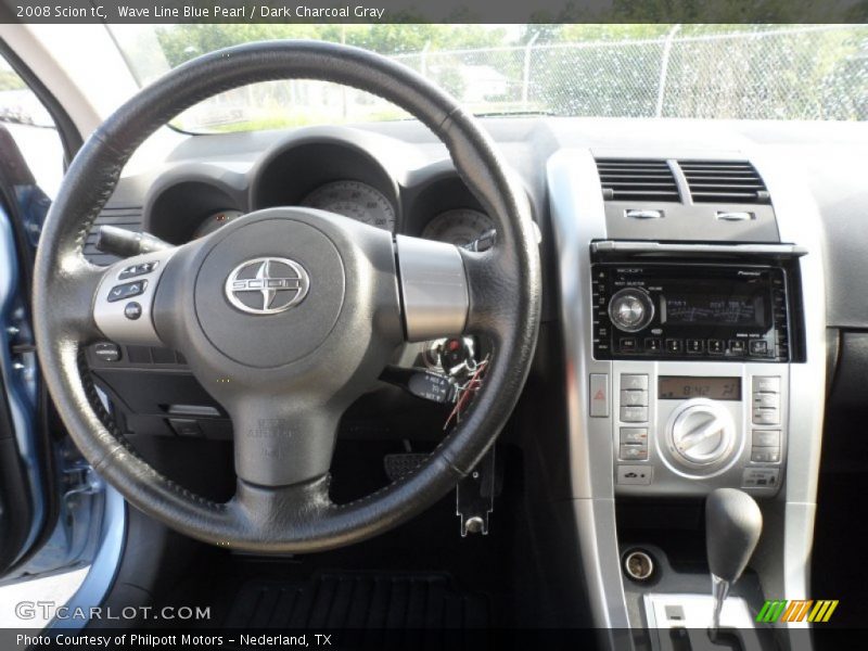 Wave Line Blue Pearl / Dark Charcoal Gray 2008 Scion tC