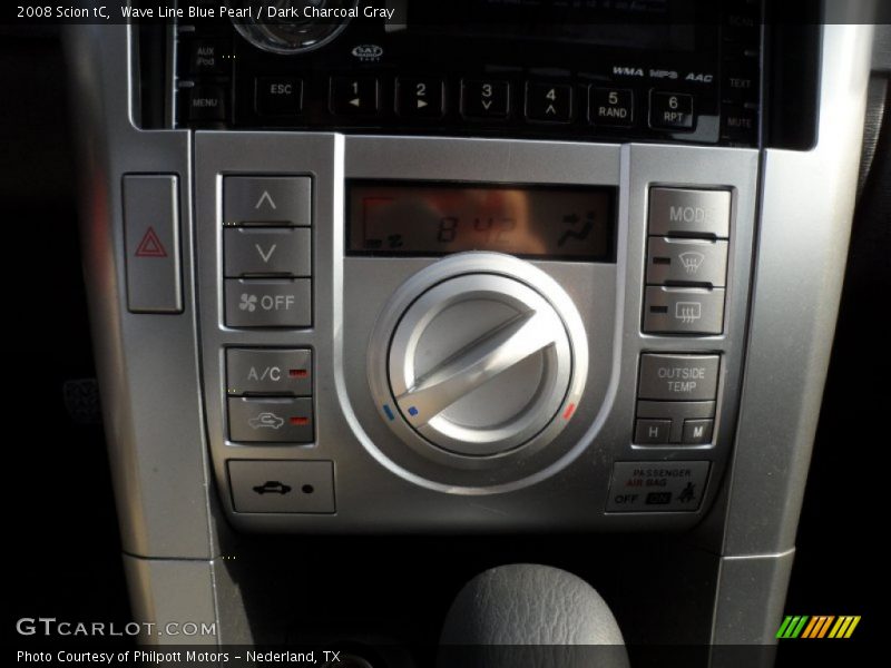 Wave Line Blue Pearl / Dark Charcoal Gray 2008 Scion tC