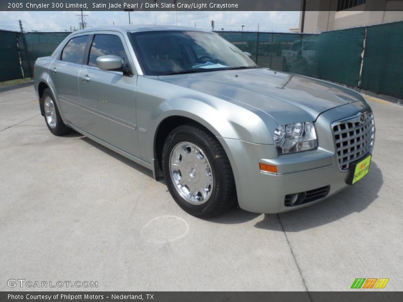 Satin Jade Pearl / Dark Slate Gray/Light Graystone 2005 Chrysler 300 Limited