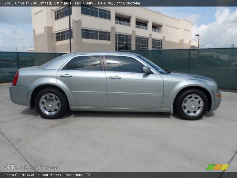 Satin Jade Pearl / Dark Slate Gray/Light Graystone 2005 Chrysler 300 Limited