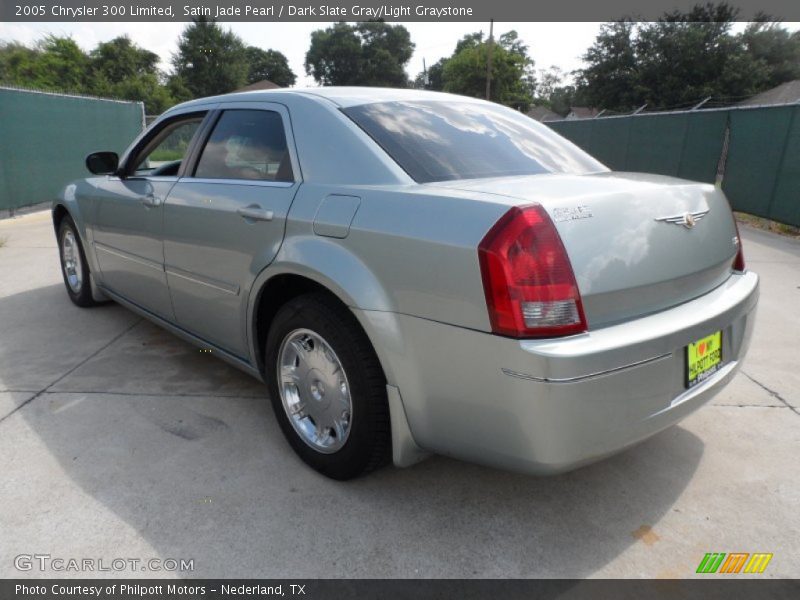 Satin Jade Pearl / Dark Slate Gray/Light Graystone 2005 Chrysler 300 Limited
