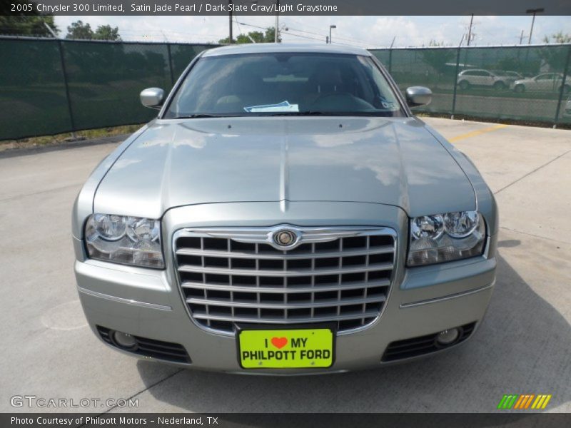 Satin Jade Pearl / Dark Slate Gray/Light Graystone 2005 Chrysler 300 Limited