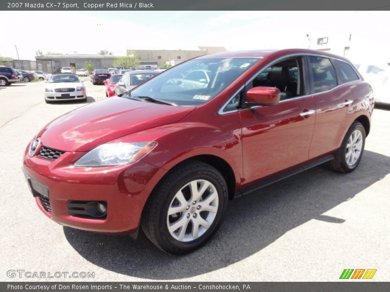 Copper Red Mica / Black 2007 Mazda CX-7 Sport