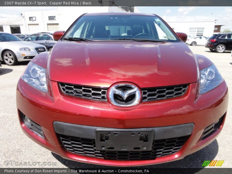 Copper Red Mica / Black 2007 Mazda CX-7 Sport