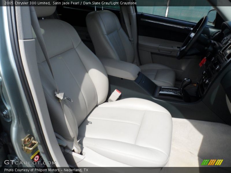 Satin Jade Pearl / Dark Slate Gray/Light Graystone 2005 Chrysler 300 Limited