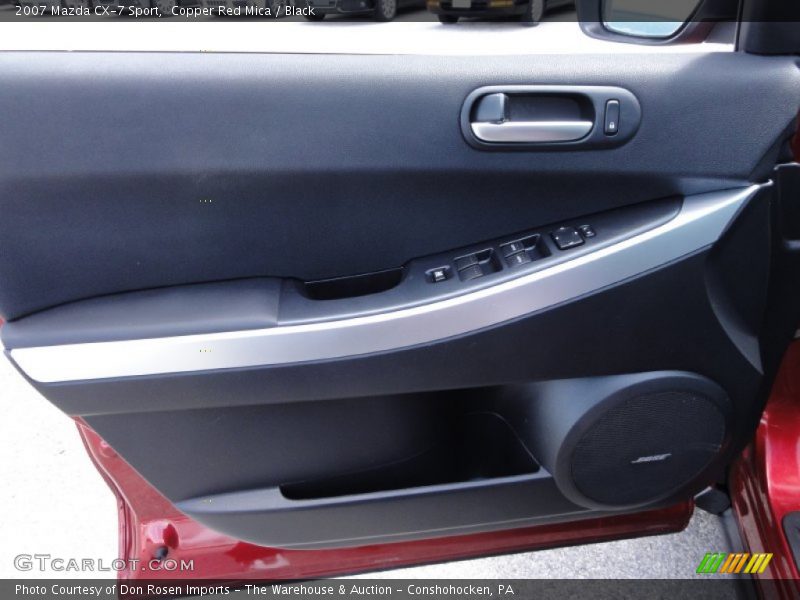 Copper Red Mica / Black 2007 Mazda CX-7 Sport
