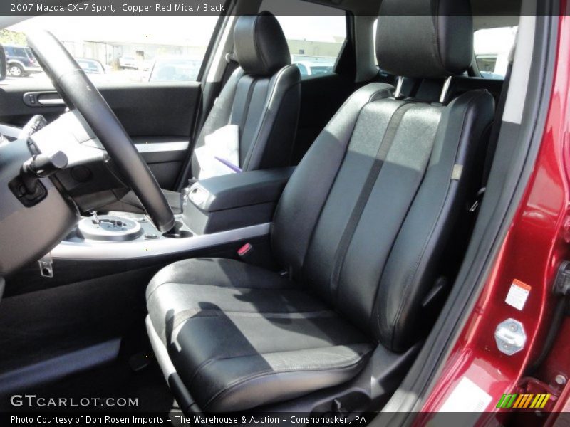 Copper Red Mica / Black 2007 Mazda CX-7 Sport