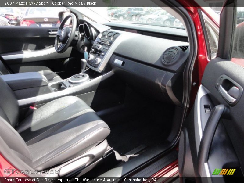 Copper Red Mica / Black 2007 Mazda CX-7 Sport