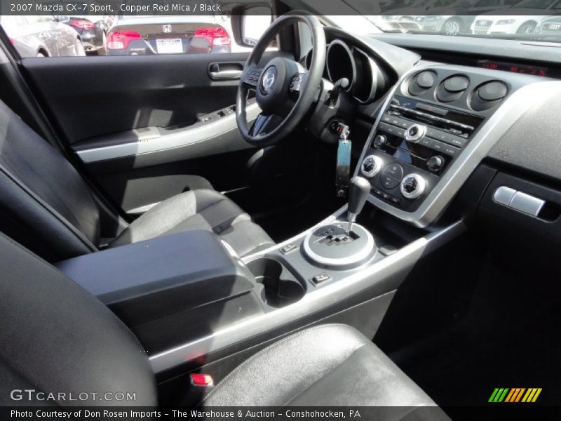Copper Red Mica / Black 2007 Mazda CX-7 Sport