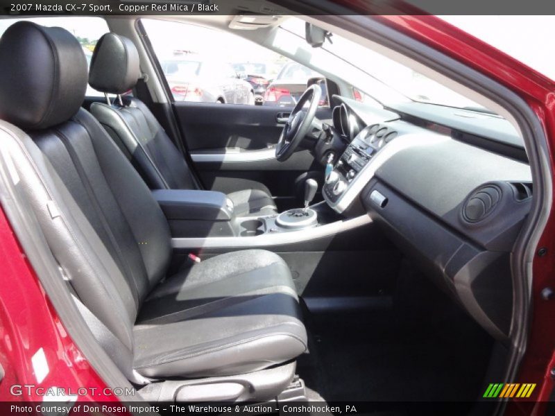 Copper Red Mica / Black 2007 Mazda CX-7 Sport