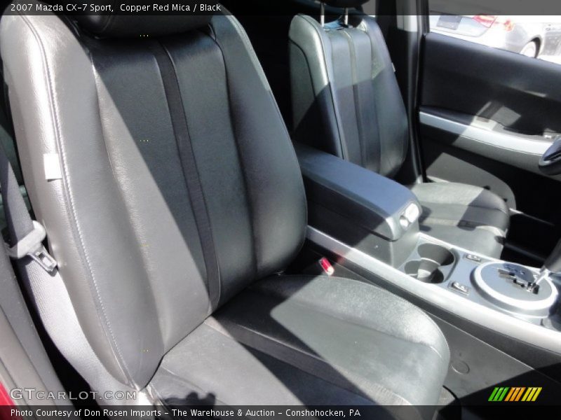 Copper Red Mica / Black 2007 Mazda CX-7 Sport