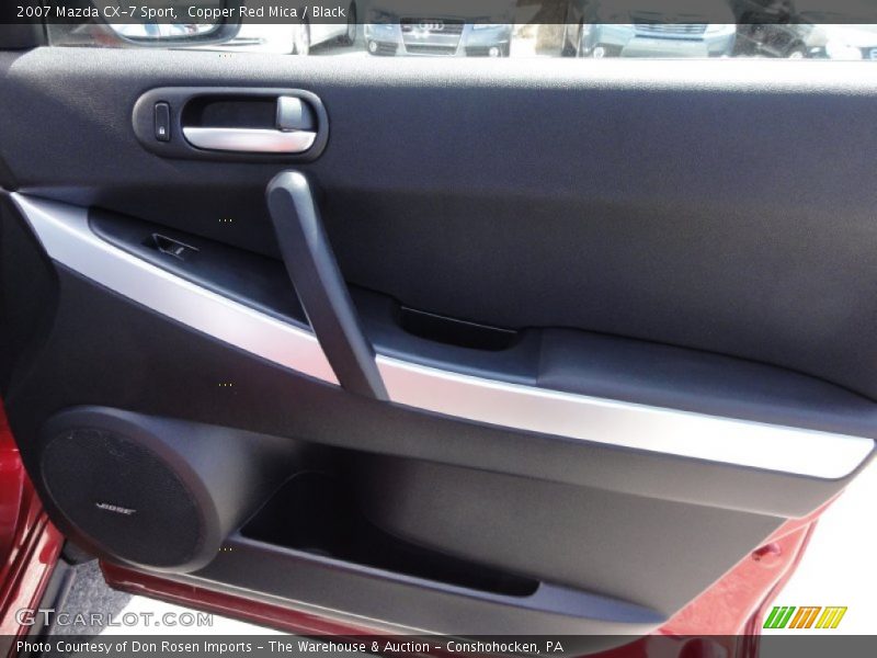 Copper Red Mica / Black 2007 Mazda CX-7 Sport
