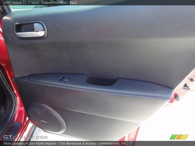 Copper Red Mica / Black 2007 Mazda CX-7 Sport