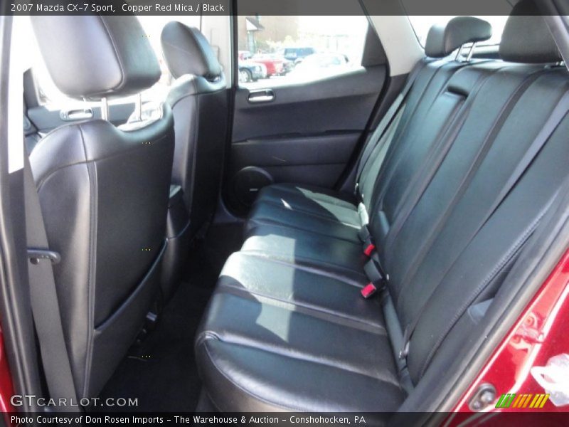 Copper Red Mica / Black 2007 Mazda CX-7 Sport