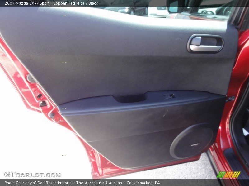 Copper Red Mica / Black 2007 Mazda CX-7 Sport