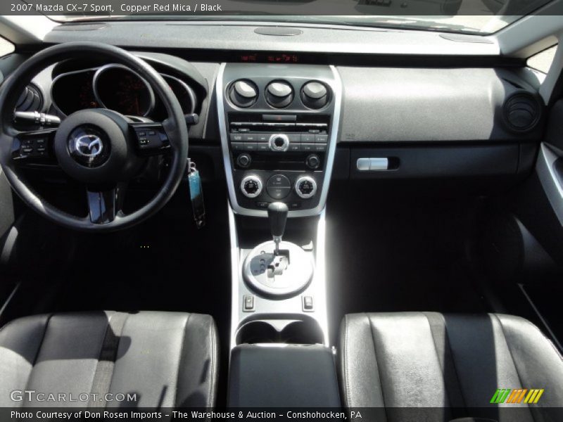 Copper Red Mica / Black 2007 Mazda CX-7 Sport