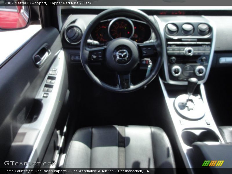 Copper Red Mica / Black 2007 Mazda CX-7 Sport