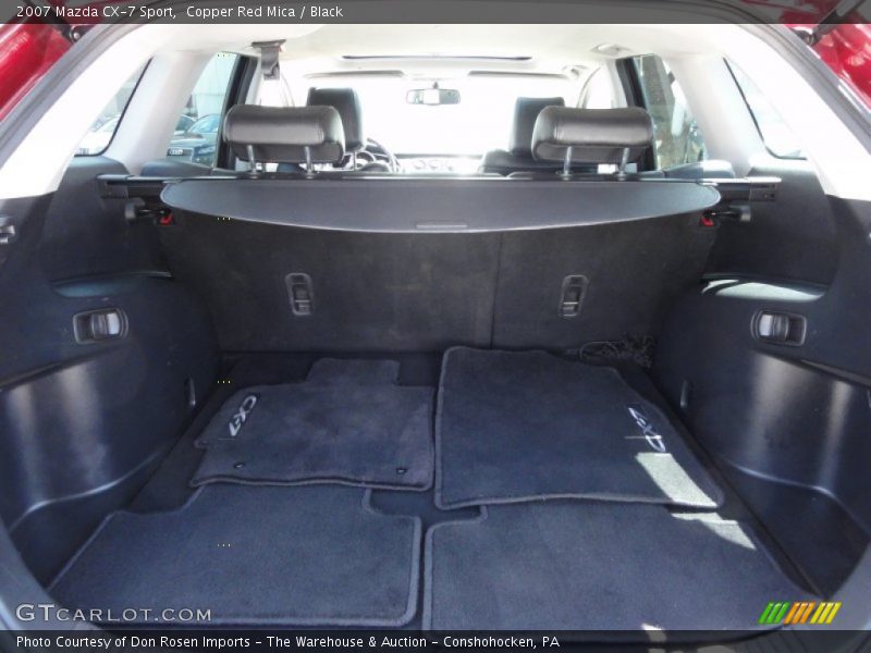 Copper Red Mica / Black 2007 Mazda CX-7 Sport