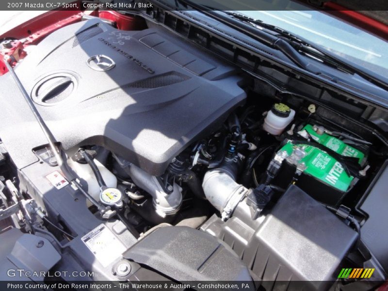 Copper Red Mica / Black 2007 Mazda CX-7 Sport