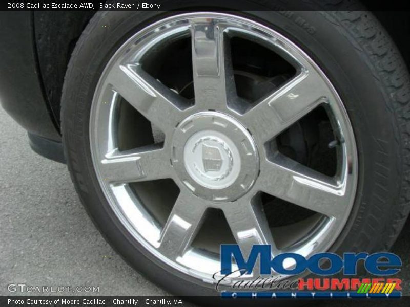 Black Raven / Ebony 2008 Cadillac Escalade AWD