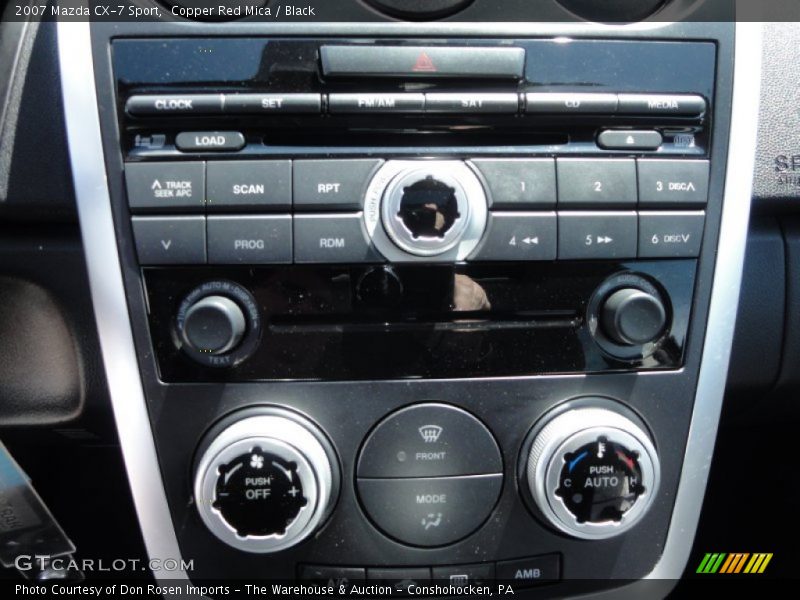 Copper Red Mica / Black 2007 Mazda CX-7 Sport