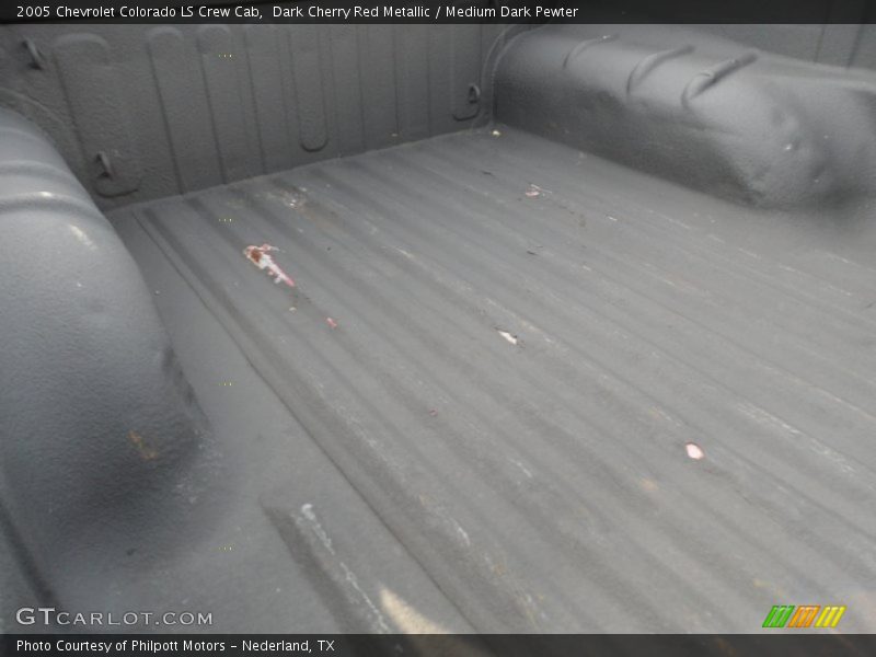 Dark Cherry Red Metallic / Medium Dark Pewter 2005 Chevrolet Colorado LS Crew Cab