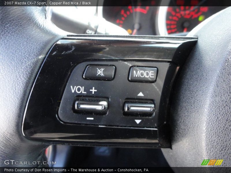 Copper Red Mica / Black 2007 Mazda CX-7 Sport