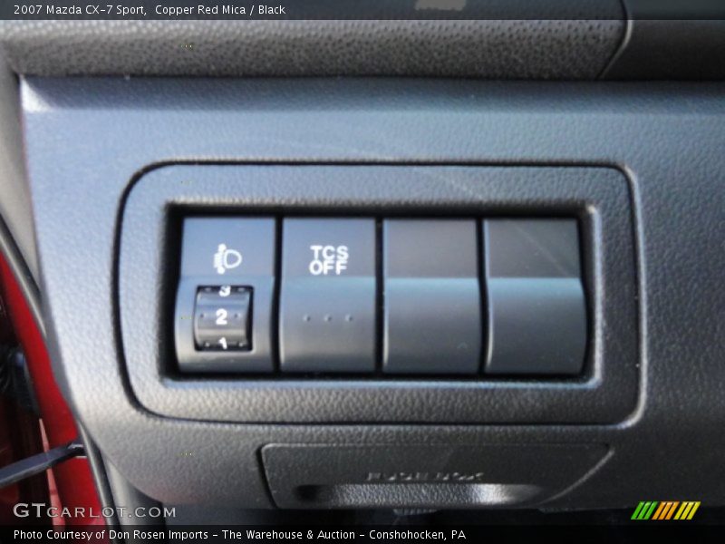 Copper Red Mica / Black 2007 Mazda CX-7 Sport