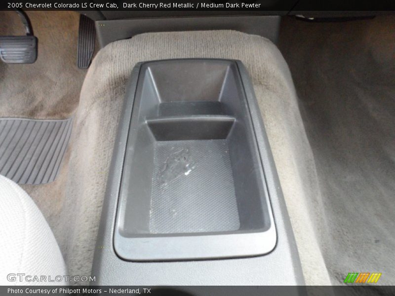 Dark Cherry Red Metallic / Medium Dark Pewter 2005 Chevrolet Colorado LS Crew Cab