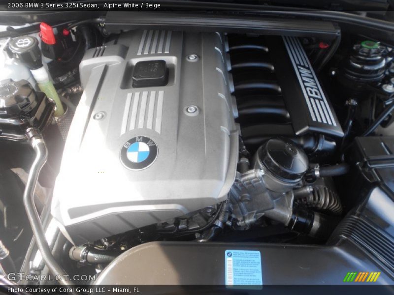 Alpine White / Beige 2006 BMW 3 Series 325i Sedan