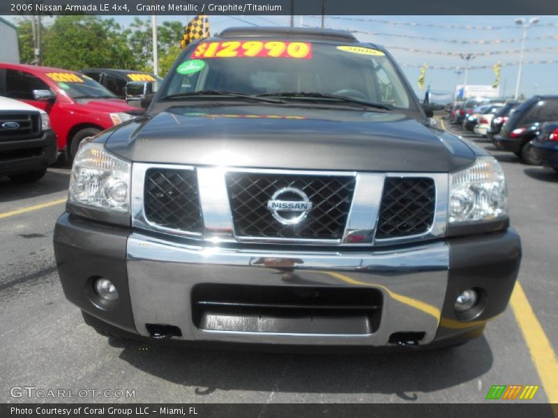 Granite Metallic / Graphite/Titanium 2006 Nissan Armada LE 4x4
