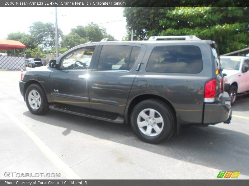 Granite Metallic / Graphite/Titanium 2006 Nissan Armada LE 4x4