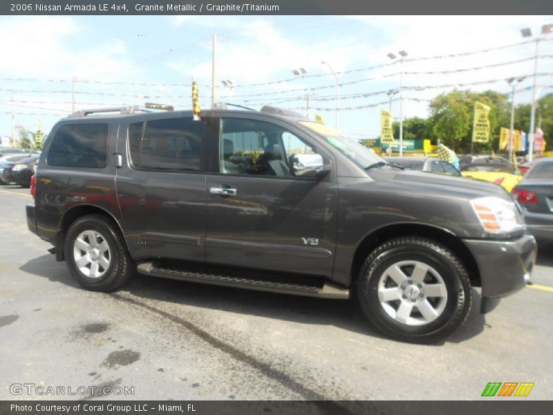 Granite Metallic / Graphite/Titanium 2006 Nissan Armada LE 4x4