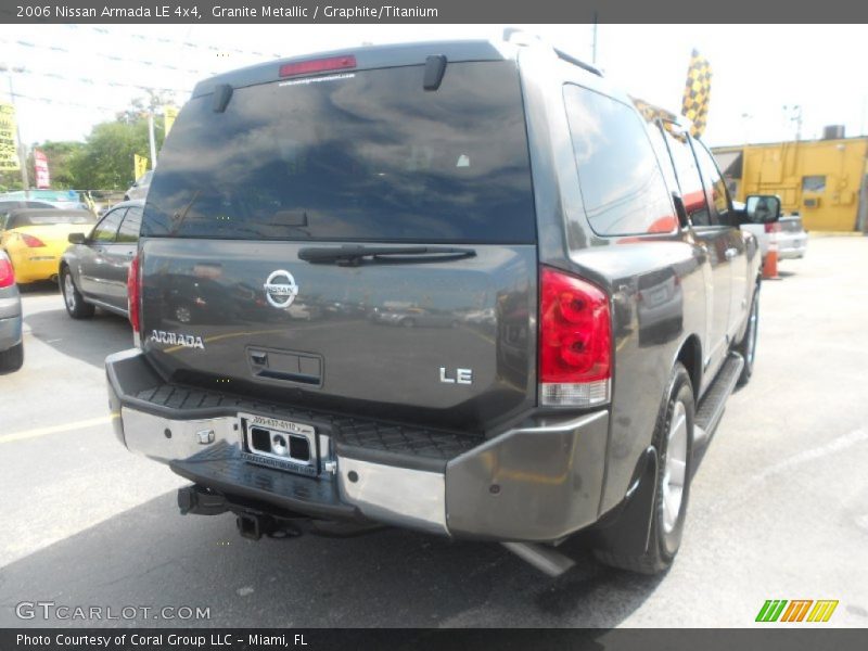 Granite Metallic / Graphite/Titanium 2006 Nissan Armada LE 4x4
