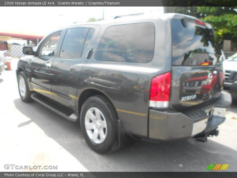 Granite Metallic / Graphite/Titanium 2006 Nissan Armada LE 4x4