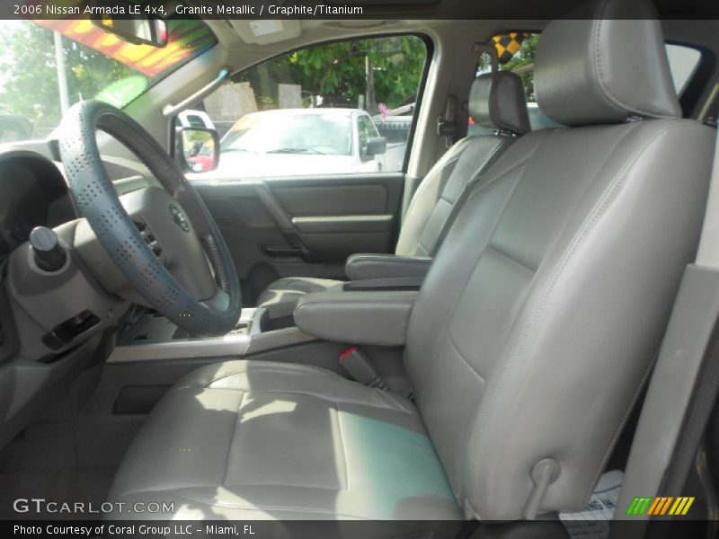 Granite Metallic / Graphite/Titanium 2006 Nissan Armada LE 4x4