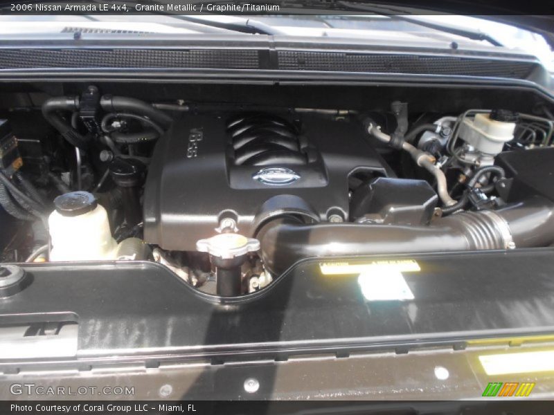 Granite Metallic / Graphite/Titanium 2006 Nissan Armada LE 4x4