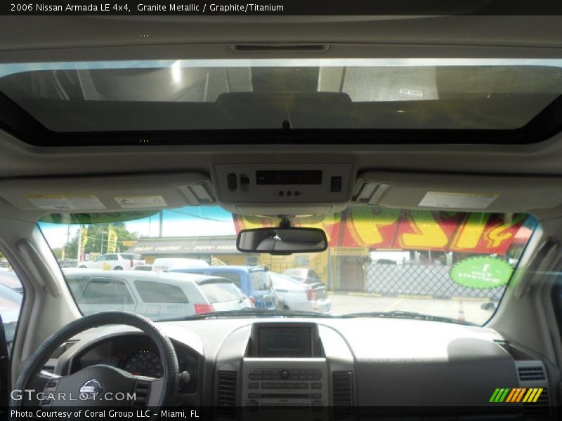 Granite Metallic / Graphite/Titanium 2006 Nissan Armada LE 4x4
