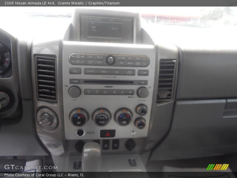 Granite Metallic / Graphite/Titanium 2006 Nissan Armada LE 4x4