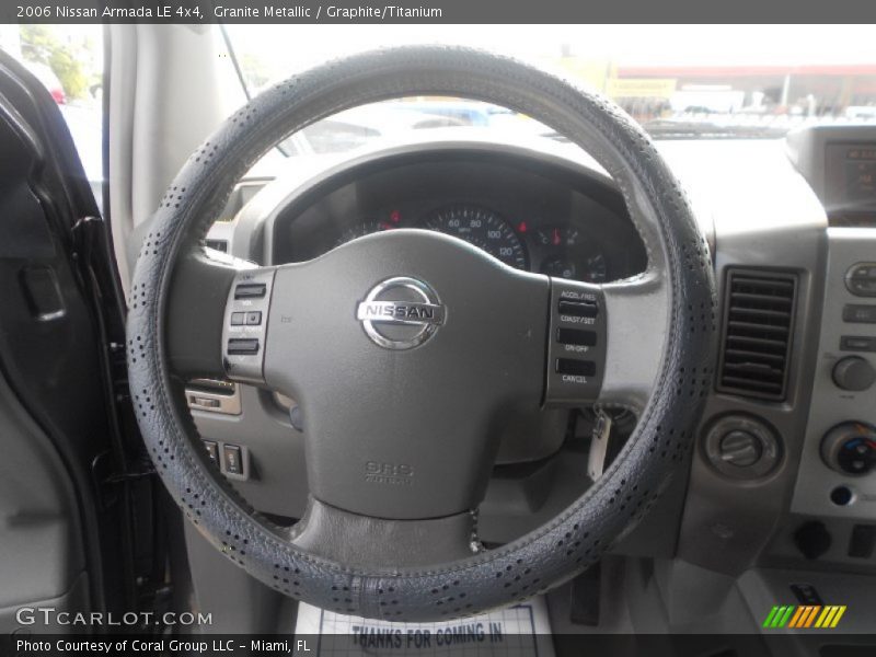 Granite Metallic / Graphite/Titanium 2006 Nissan Armada LE 4x4