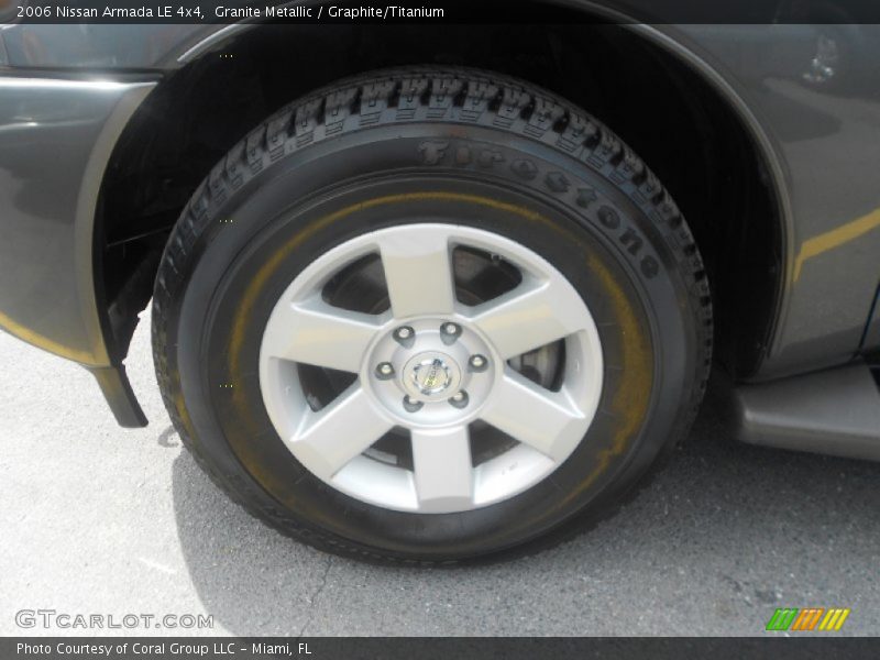 Granite Metallic / Graphite/Titanium 2006 Nissan Armada LE 4x4