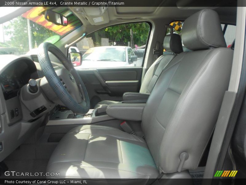 Granite Metallic / Graphite/Titanium 2006 Nissan Armada LE 4x4