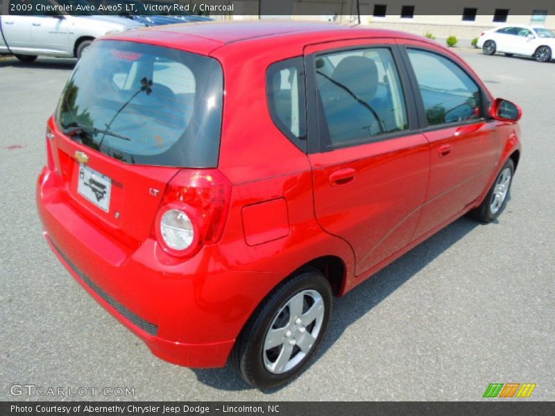 Victory Red / Charcoal 2009 Chevrolet Aveo Aveo5 LT