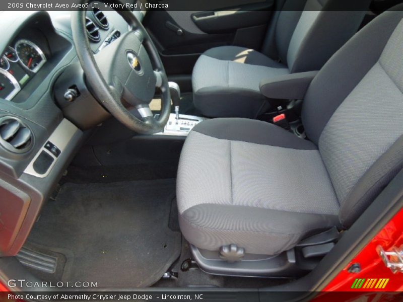 Victory Red / Charcoal 2009 Chevrolet Aveo Aveo5 LT