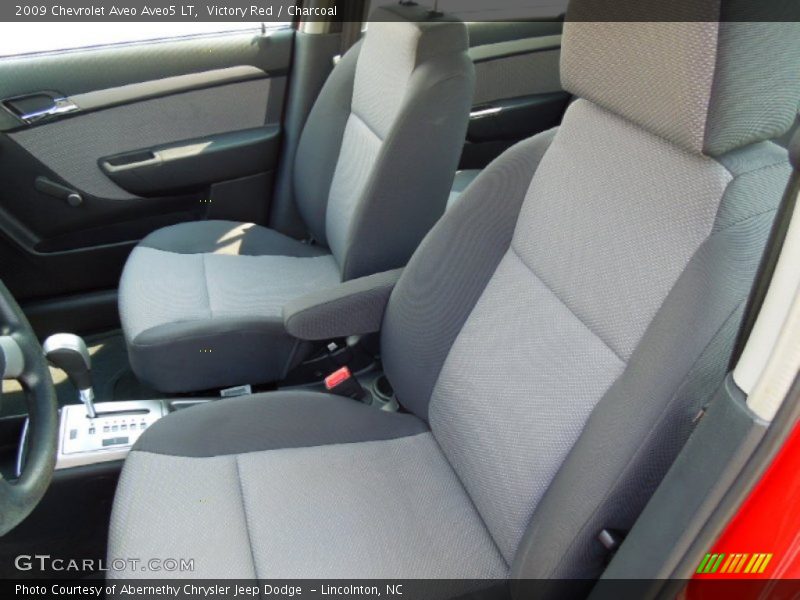 Victory Red / Charcoal 2009 Chevrolet Aveo Aveo5 LT