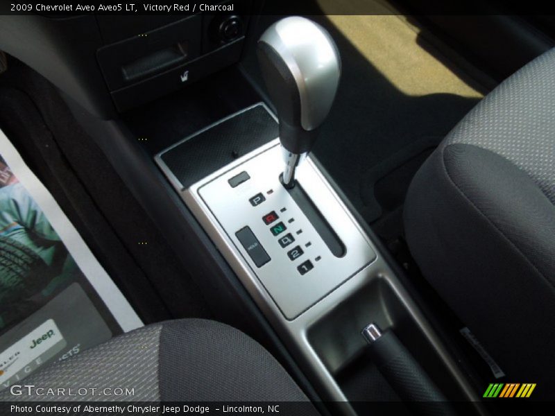 Victory Red / Charcoal 2009 Chevrolet Aveo Aveo5 LT