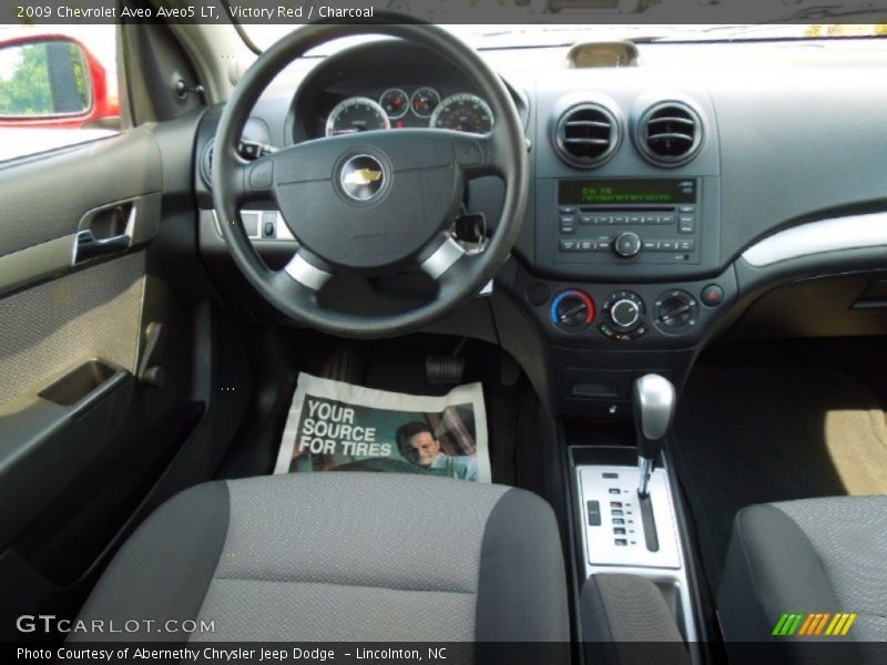 Victory Red / Charcoal 2009 Chevrolet Aveo Aveo5 LT