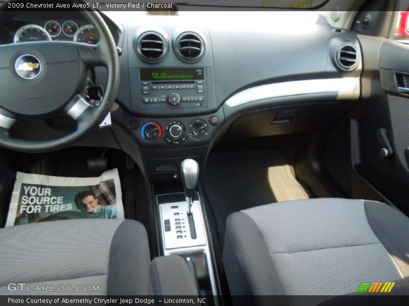 Victory Red / Charcoal 2009 Chevrolet Aveo Aveo5 LT